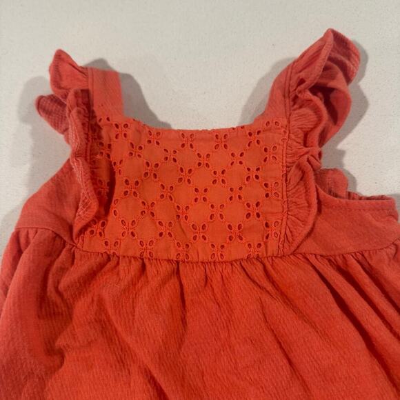 Carter's Baby Girl Tangerine 18M Dress - Picture 2 of 6